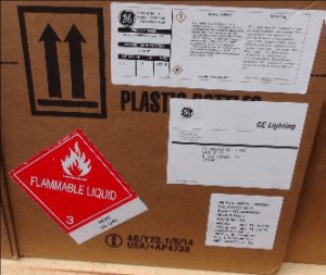 Correctly labelled package - Honexpres