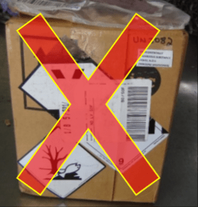 Incorrect labelling - Honexpres