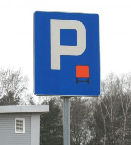 ADR parking sign