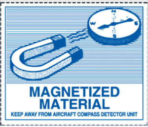 Magnetized material label - Honexpres