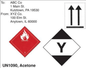 limited quantities symbol for air transport - Honexpres